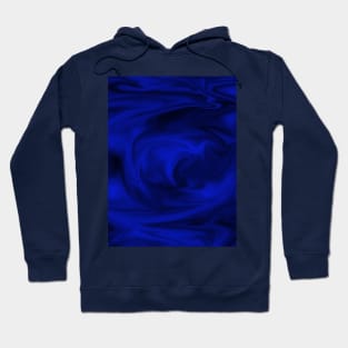 Blue rose abstract Hoodie